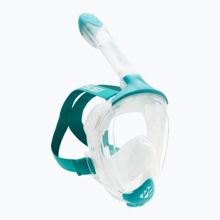 Vollgesichts-Schnorchelmaske Cressi Java Full Face clear/aquamarine
