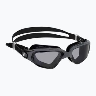 Cressi Clear Eyes Schwimmbrille schwarz/grau smoke