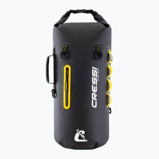 Drybag Cressi Ocelot Dry Bag 30 l black/yellow