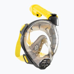 Schnorchelmaske Cressi Komodo Full Face black/yellow