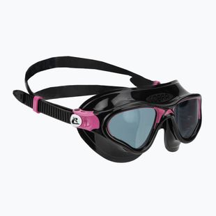 Schwimmbrille Cressi Cobra black/black/pink smoked