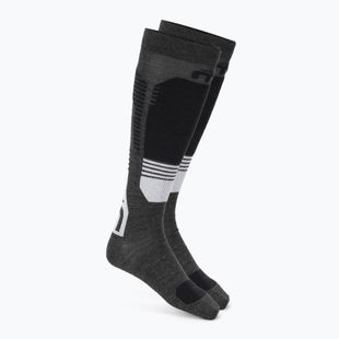 Skisocken  Mico Light Weight Superthermo Natural Merino Ski anthracite melange