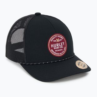 Hurley Jetties Trucker Herren Baseballkappe schwarz