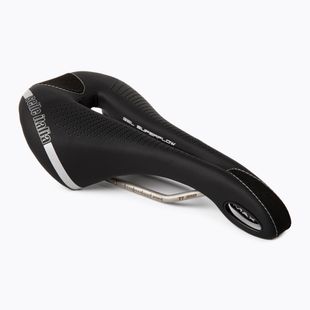 Selle Italia MAX FLITE GEL SUPERFLOW L TI 316 Fahrradsattel schwarz SIT-024H901IKC002
