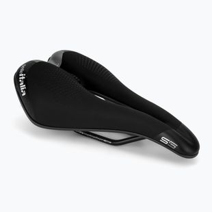Fahrradsattel Selle Italia Sportouring S 5 Superflow, Fec Alloy Rail, Soft-Tek, Light Gel schwarz