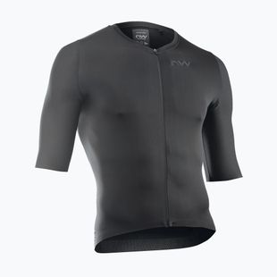 Herren Northwave Extreme schwarzes Fahrradtrikot