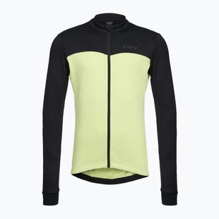Herren Northwave Force 2 Jersey FZ cooles Matcha/schwarzes Fahrrad Sweatshirt