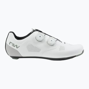 Rennradschuhe Herren Northwave Revolution white/light grey