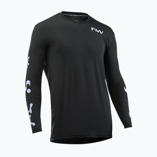 Fahrrad-Longsleeve Herren Northwave Xtrail black/ice grey