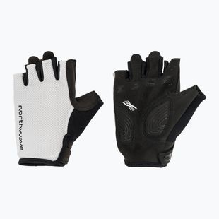 Fahrradhandschuhe Herren Northwave Active Max Short Finger light grey