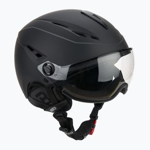 Skihelm Briko Elio Visor Photo matt black