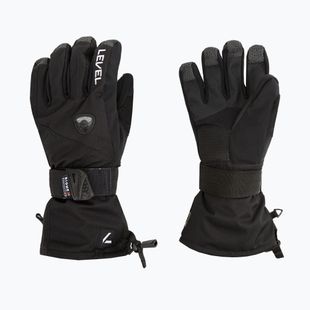 Herren Snowboard-Handschuhe Level Fly schwarz 1031