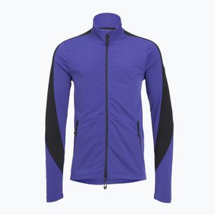 Herren EA7 Emporio Armani Ski Kitzbühel Power Stretch Colorblock T-Top Fz clematis blau Sweatshirt