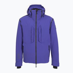 Herren EA7 Emporio Armani Ski Cortina Mode Toray clematis blau Jacke