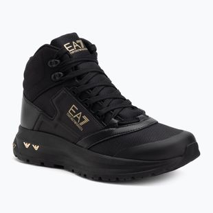 EA7 Emporio Armani Ice Altura Schuhe voll schwarz / gold