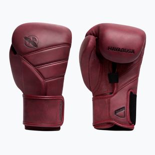 Hayabusa T3 LX karminrote Boxhandschuhe