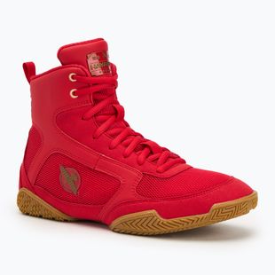 Boxschuhe Herren Hayabusa Pro Boxing black red