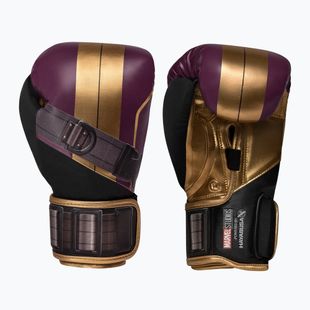 Hayabusa Marvel's Batroc lila/goldene Boxhandschuhe