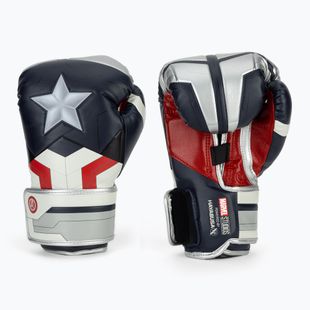 Hayabusa Boxhandschuhe Marvel's Captain America silber/blau