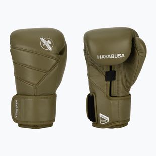 Hayabusa T3 Kanpeki olivgrüne Boxhandschuhe