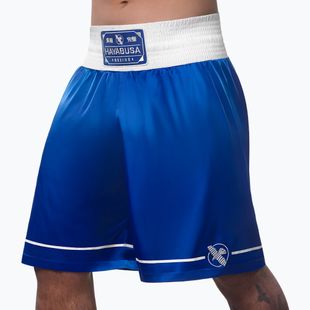Hayabusa Pro Boxing Trainingsshorts blau