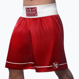 Hayabusa Pro Boxing Trainingsshorts rot