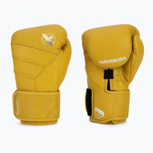 Hayabusa T3 Kanpeki Tiger gelbe Boxhandschuhe