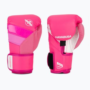 Hayabusa T3 Neon neon pinke Boxhandschuhe