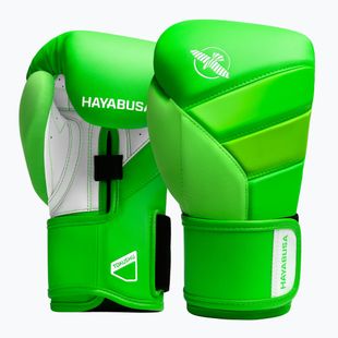 Hayabusa T3 Neon neongrüne Boxhandschuhe