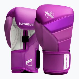Hayabusa T3 Neon neon lila Boxhandschuhe