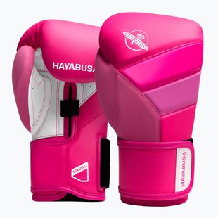 Hayabusa T3 Neon neon pinke Boxhandschuhe