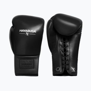 Boxhandschuhe Hayabusa Pro Traditional Horse Hair Lace-Up black