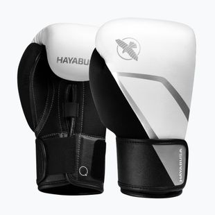 Boxhandschuhe Hayabusa E1 Boxing white/silver