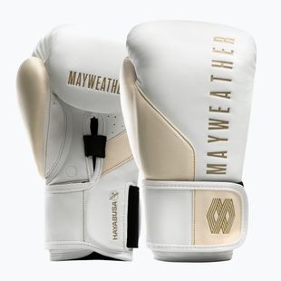 Hayabusa Mayweather Champ weiß/goldene Boxhandschuhe