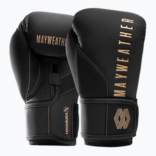 Hayabusa Mayweather Champ schwarz/goldene Boxhandschuhe