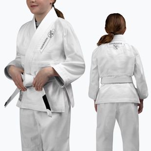 GI für Kinder brasilianischen Jiu-Jitsu Hayabusa Essential weiß