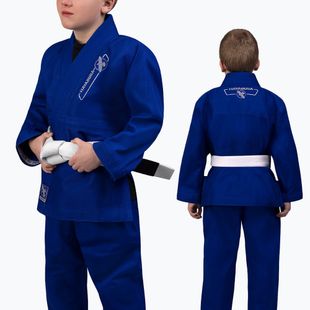 GI für Kinder brasilianischen Jiu-Jitsu Hayabusa Essential blau