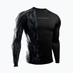 Rashguard Longsleeve Herren Hayabusa Apex Rash Guard black