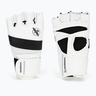 Hayabusa T3 MMA Grappling Handschuhe weiß/schwarz