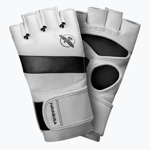 Hayabusa T3 MMA Grappling Handschuhe weiß/schwarz