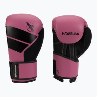 Hayabusa S4 rosa/schwarz Boxhandschuhe S4BG