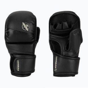 Hayabusa T3 Hybrid schwarz Grappling Handschuhe
