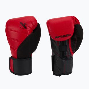 Hayabusa T3 rot/schwarz Boxhandschuhe T310G