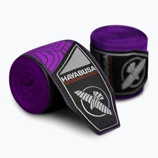 Hayabusa Perfect Stretch Gedruckt 450 cm lila Lotus Boxbandagen