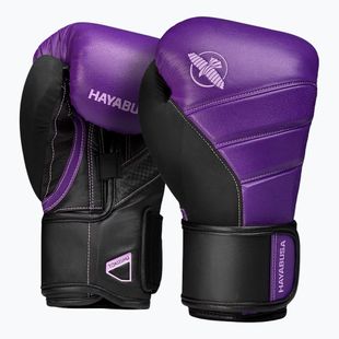 Hayabusa T3 lila/schwarze Boxhandschuhe