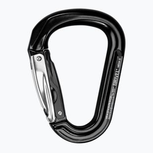 Karabiner Grivel Mega K6G Twin Gate black/black