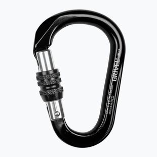 Karabiner Grivel Mega K6N Screw Lock black/black