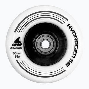 Rollerblade Hydrogen SE 80 mm/85A + ILQ9 Rollerblade Rollen 8 Stück weiß/schwarz