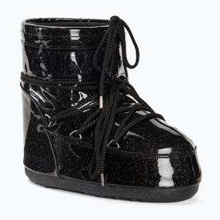 Women's Moon Boot Icon Low Glitter schwarz Schneestiefel