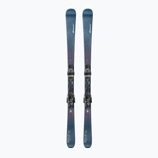 Damen-Alpinski mit Bindung Nordica Belle 72 + TP2COMP10 FDT midnight-blue/rainbow